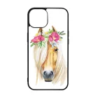 Csodaszép rajzolt lovas iPhone 15 Pro Max tok