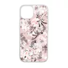 Puderpink tavaszi viragos iPhone 15 Pro Max tok