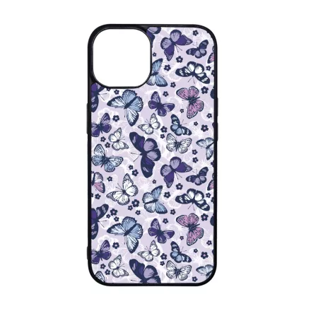 Gyonyoru lila pillangok iPhone 15 Pro Max Magsafe tok