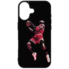 Michael Jordan kosaras kosárlabdás nba iPhone 16 tok