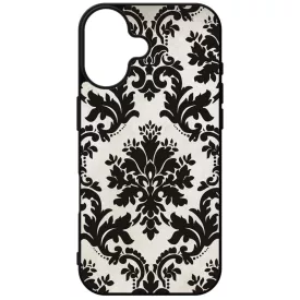 vintage fekete fehér iPhone 16 tok