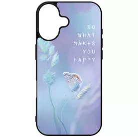 virágos tavaszi pillangós lepkés iPhone 16 tok