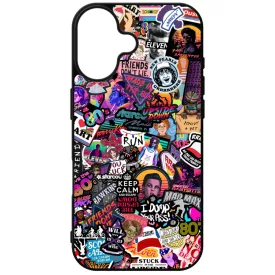 Stranger Things - Matricabomba Stickerbomb iPhone 16 tok