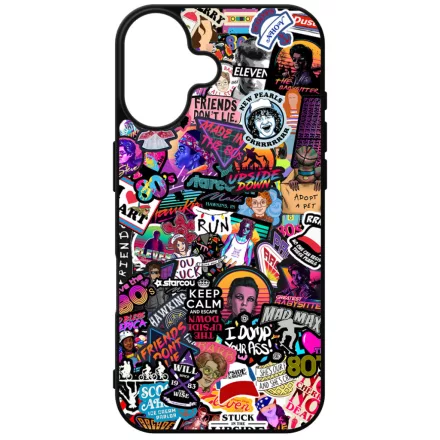 Stranger Things - Matricabomba Stickerbomb iPhone 16 tok