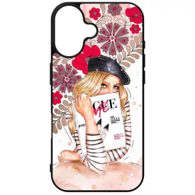 Matyó & Fashion Girl magyar mintás hungarian folk iPhone 16 tok