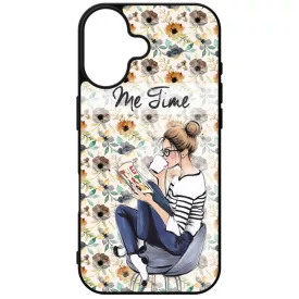 Én időm csajos őszi mintás iPhone 16 tok