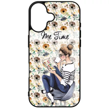 Én időm csajos őszi mintás iPhone 16 tok