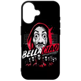 Bella Ciao ART - A Nagy Pénzrablás - la casa de papel iPhone 16 tok