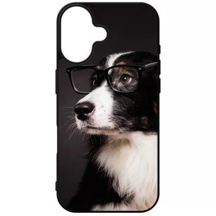 Csak okosan kutya mintás iPhone 16 tok