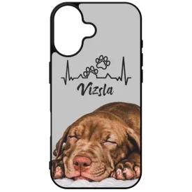 I Love Vizsla iPhone 16 tok