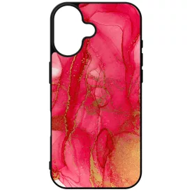 Carmen Gold marvany mintas arany piros iPhone 16 tok