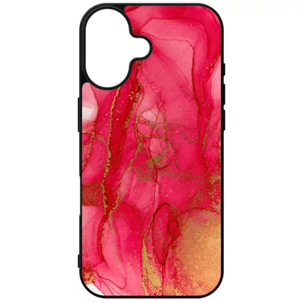 Carmen Gold marvany mintas arany piros iPhone 16 tok