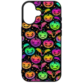 Pumpkin and Bats - Halloween iPhone 16 tok