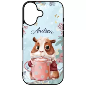 Kakaós hörcsög - Téli mintás iPhone 16 tok