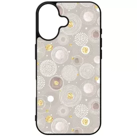 Csodaszép Aranyló téli mintás iPhone 16 tok