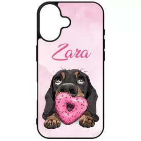 A legcukibb kutya mintás iPhone 16 tok