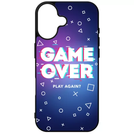 Game Over - Play again? iPhone 16 tok