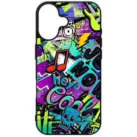 Hey Cool Graffiti iPhone 16 tok