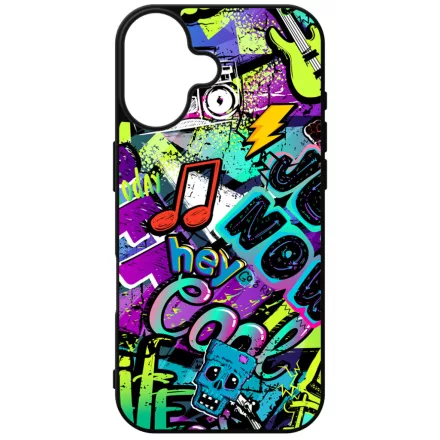 Hey Cool Graffiti iPhone 16 tok