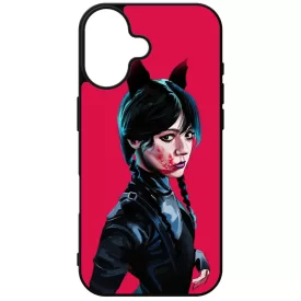 Wednesday Cat iPhone 16 tok