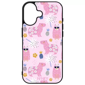 Nagyon csajos capybara iPhone 16 tok