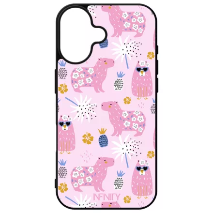 Nagyon csajos capybara iPhone 16 tok
