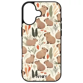 Kedves capybara iPhone 16 tok