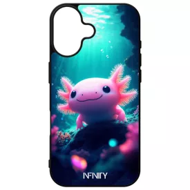 Tündéri Axolotl iPhone 16 tok