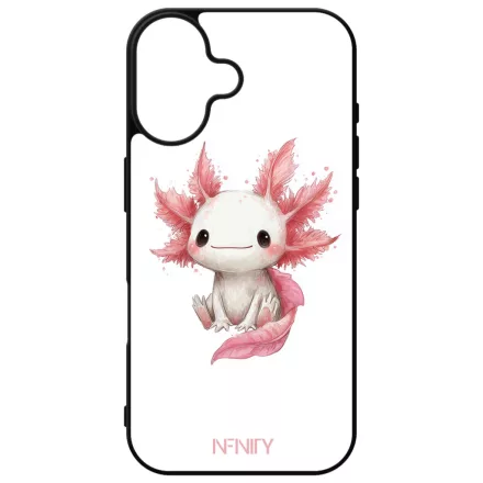 Cuki rajzolt Axolotl iPhone 16 tok