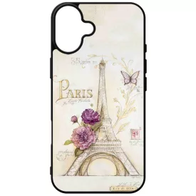vintage párizs párizsi eiffel torony tornyos iPhone 16 Plus tok