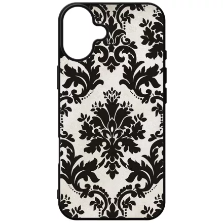 vintage fekete fehér iPhone 16 Plus tok