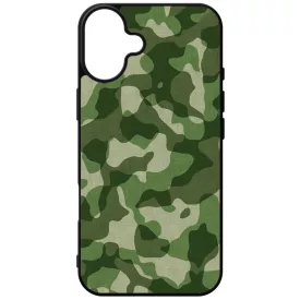 terepszin camouflage kamuflázs iPhone 16 Plus tok
