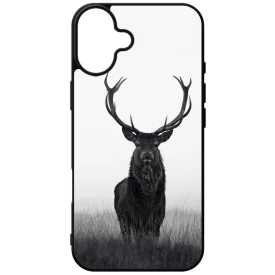 szarvas szarvasos agancs őszi fehér iPhone 16 Plus tok