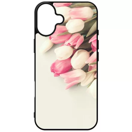 virágos tulipános tavaszi iPhone 16 Plus Magsafe tok