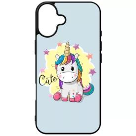 unicorn unikornis fantasy csajos iPhone 16 Plus tok