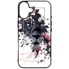 Gyönyörű oroszlán ajándék nőknek valentin napra iPhone 16 Plus tok