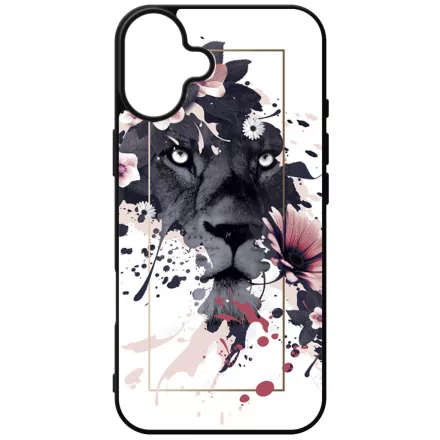 Gyönyörű oroszlán ajándék nőknek valentin napra iPhone 16 Plus Magsafe tok