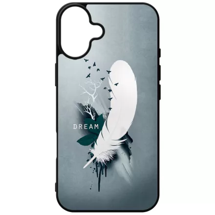 Dream - Álom - Feather, Tollas ajándék nőknek valentin napra iPhone 16 Plus Magsafe tok