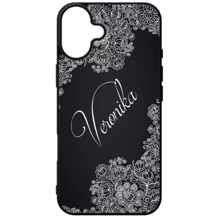 Kérd a neveddel - Matyó magyar mintás hungarian folk iPhone 16 Plus Magsafe tok