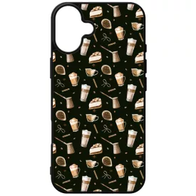 Coffee & Café kávés őszi iPhone 16 Plus tok