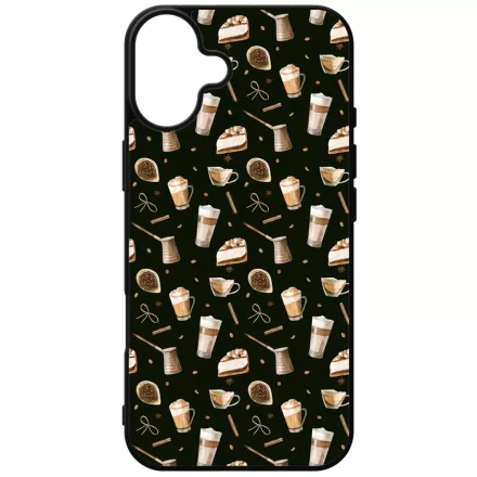 Coffee & Café kávés őszi iPhone 16 Plus tok