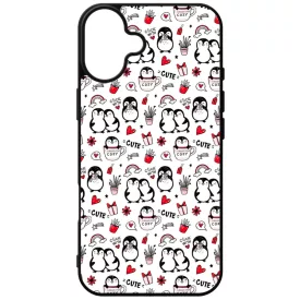Cuki Pingvines iPhone 16 Plus tok