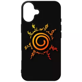 A rókadémon jel - naruto uzumaki - anime - demon fox iPhone 16 Plus tok