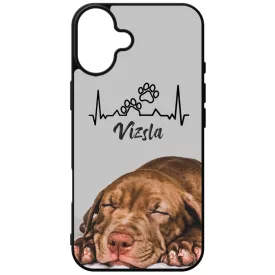 I Love Vizsla iPhone 16 Plus tok