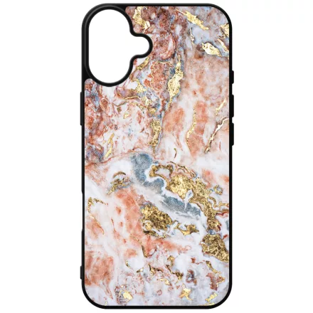 Pinkish and Gold marvanyos marvany mintas iPhone 16 Plus Magsafe tok