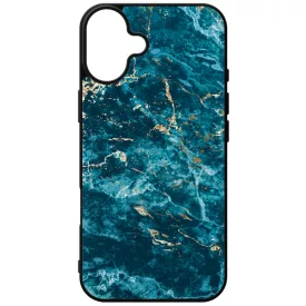 Blue Beauty marvanyos marvany mintas iPhone 16 Plus tok