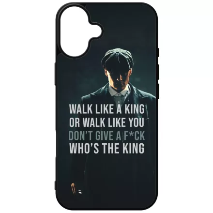 Tommy Shelby King idezet peaky blinders iPhone 16 Plus Magsafe tok