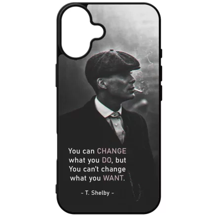 Tommy Shelby Change idezet peaky blinders iPhone 16 Plus Magsafe tok