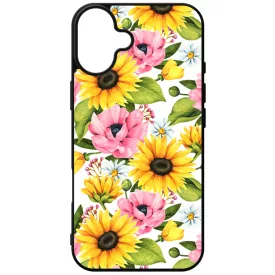 Napraforgo virag mintas Hello nyar iPhone 16 Plus tok