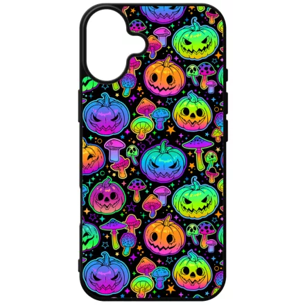 Pumpkin and Mushrooms - Halloween iPhone 16 Plus Magsafe tok